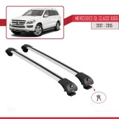 Mercedes GL Class (X166) 2012-2015 Arası ile uyumlu ACE-1 Ara Atkı Tavan Barı GRİ - 4