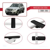 Mercedes GLK Class (X204) 2008-2015 Arası ile uyumlu Basic Model Ara Atkı Tavan Barı SİYAH 3 ADET thumbnail 3