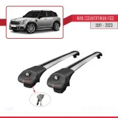 Mini Countryman (F60) 2017-2023 Arası ile uyumlu ACE-1 Ara Atkı Tavan Barı GRİ thumbnail 4