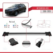 Mitsubishi ASX 2010-2023 Arası ile Uyumlu FLY Model Ara Atkı Tavan Barı GRİ thumbnail 4