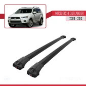 Mitsubishi Outlander 2008-2013 Arası ile uyumlu ACE-1 Ara Atkı Tavan Barı SİYAH thumbnail 3