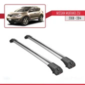 Nissan Murano (Z51) 2008-2014 Arası ile uyumlu ACE-1 Ara Atkı Tavan Barı GRİ thumbnail 3
