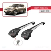 Nissan Murano (Z51) 2008-2014 Arası ile uyumlu ACE-1 Ara Atkı Tavan Barı GRİ thumbnail 4