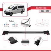 Nissan NV200 2010-2019 Arası ile uyumlu FLY Model Ara Atkı Tavan Barı GRİ thumbnail 4