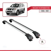 Nissan Pathfinder (R51) 2004-2012 Arası ile uyumlu ACE-1 Ara Atkı Tavan Barı GRİ thumbnail 4