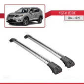 Nissan Rogue 2014-2020 Arası ile uyumlu ACE-1 Ara Atkı Tavan Barı GRİ thumbnail 2