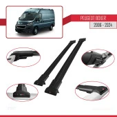Peugeot Boxer 2006 ve Sonrası ile Uyumlu FLY Model Ara Atkı Tavan Barı SİYAH thumbnail 4