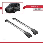 Ram V1000 2010-2022 Arası ile uyumlu ACE-1 Ara Atkı Tavan Barı GRİ thumbnail 3