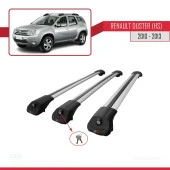 Renault Duster (HS) 2010-2013 Arası ile uyumlu ACE-1 Ara Atkı Tavan Barı GRİ 3 ADET BAR thumbnail 4