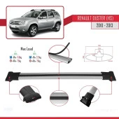 Renault Duster (HS) 2010-2013 Arası ile Uyumlu FLY Model Ara Atkı Tavan Barı GRİ - 4