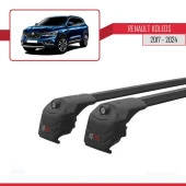Renault Koleos 2017 ve Sonrası ile uyumlu ACE-2 Ara Atkı Tavan Barı SİYAH - 3