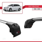 Seat Leon ST 2013-2020 Arası ile uyumlu ACE-2 Ara Atkı Tavan Barı GRİ - 4