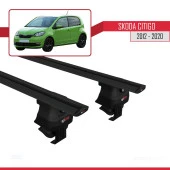 Skoda Citigo 2012-2020 Arası ile uyumlu ACE-4 Ara Atkı Tavan Barı SİYAH thumbnail 4