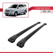 Ssangyong Rodius 2004-2012 Arası ile uyumlu ACE-1 Ara Atkı Tavan Barı SİYAH thumbnail 3