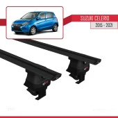Suzuki Celerio 2015-2021 Arası ile uyumlu ACE-4 Ara Atkı Tavan Barı SİYAH thumbnail 2