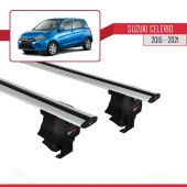 Suzuki Celerio 2015-2021 Arası ile uyumlu ACE-4 Ara Atkı Tavan Barı GRİ thumbnail 4