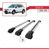Suzuki SX4 2006-2013 Arası ile uyumlu ACE-1 Ara Atkı Tavan Barı GRİ 3 ADET BAR thumbnail 4