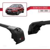 Suzuki SX4 S-CROSS 2014-2021 Arası ile uyumlu ACE-2 Ara Atkı Tavan Barı SİYAH - 3