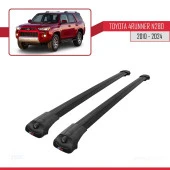 Toyota 4Runner (N280) 2010 ve Sonrası ile uyumlu ACE-1 Ara Atkı Tavan Barı SİYAH thumbnail 1