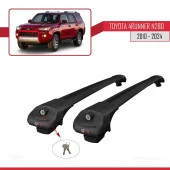 Toyota 4Runner (N280) 2010 ve Sonrası ile uyumlu ACE-1 Ara Atkı Tavan Barı SİYAH thumbnail 2