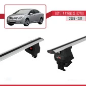 Toyota Avensis (T270) 2009-2011 Arası ile uyumlu ACE-4 Ara Atkı Tavan Barı GRİ thumbnail 3