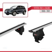 Toyota Rav 4 (XA30) 2005-2012 Arası ile uyumlu ACE-4 Ara Atkı Tavan Barı GRİ thumbnail 3