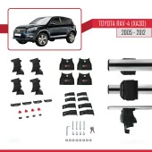 Toyota Rav 4 (XA30) 2005-2012 Arası ile uyumlu ACE-4 Ara Atkı Tavan Barı GRİ thumbnail 4