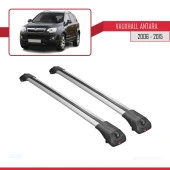 Vauxhall Antara 2006-2015 Arası ile uyumlu ACE-1 Ara Atkı Tavan Barı GRİ - 3