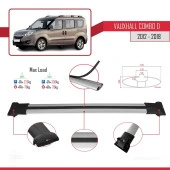 Vauxhall Combo D 2012-2018 Arası ile Uyumlu FLY Model Ara Atkı Tavan Barı GRİ 3 ADET BAR thumbnail 4