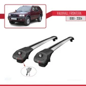 Vauxhall Frontera 1999-2004 Arası ile uyumlu ACE-1 Ara Atkı Tavan Barı GRİ thumbnail 4
