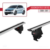 Volkswagen Polo V (6R/6C) 2009-2017 Arası ile uyumlu ACE-4 Ara Atkı Tavan Barı GRİ thumbnail 3