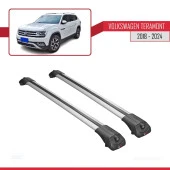 Volkswagen Teramont 2018 ve Sonrası ile uyumlu ACE-1 Ara Atkı Tavan Barı GRİ thumbnail 2