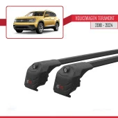 Volkswagen Teramont 2018 ve Sonrası ile uyumlu ACE-2 Ara Atkı Tavan Barı SİYAH - 3