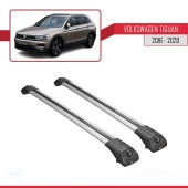 Volkswagen Tiguan 2016-2020 Arası ile uyumlu ACE-1 Ara Atkı Tavan Barı GRİ thumbnail 3