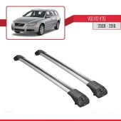 Volvo V70 2008-2016 Arası ile uyumlu ACE-1 Ara Atkı Tavan Barı GRİ thumbnail 2