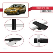 Volvo XC70 (DE) 1998-2000 Arası ile uyumlu Basic Model Ara Atkı Tavan Barı SİYAH 3 ADET thumbnail 3