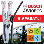 Bosch AeroEco Serisi Alfa Romeo 166 Silecek 1998-2007 Retrofit Muz Tip Silecek thumbnail 2
