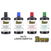 Brons Beyaz Tahta Kalemi Mürekkebi 250 Cc - 1