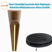 Nota Mobilya Kanepe Tv Ünitesi Konsol Koltuk Ayağı Ayakları Ahşap Desenli Kahverengi Ceviz 19 Cm thumbnail 5