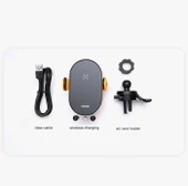 Joyroom JR-ZS200 Kablosuz Hızlı Şarj Araç Havalandırma Telefon Tutucu - 2