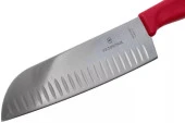 Victorinox Swiss Classic 17cm Santoku Bıçağı Kırmızı 6.8521.17B - 3