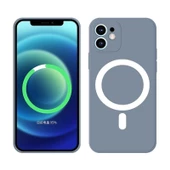 İphone Magsafe Özellikli Lansman Silikon Telefon Kılıfı thumbnail 3