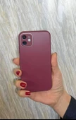 iPhone 12 Pro Mat Elektro Cam Kamera Korumalı Kılıf - 4