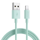 Joyroom İphone USB Renkli Yanmaz Silikon Data Şarj Kablosu - 2