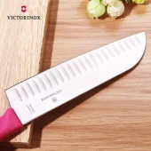 Victorinox Swiss Classic 17cm Santoku Bıçağı Pembe 6.8526.17L4B - 3