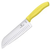 Victorinox Swiss Classic 17cm Santoku Bıçağı Sarı 6.8526.17L8B thumbnail 1