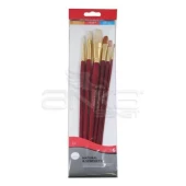 Daler Rowney Simply Natural Synthetic 6lı Fırça Seti 216 940 600 - 1