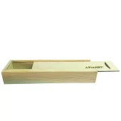 Ponart Naturel Çam Fırça Kutusu Küçük PRS-A91 thumbnail 2