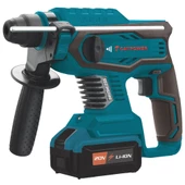 Catpower 4125 Li-ion Akülü Şarj Cihazlı Kırıcı ve Delici Matkap Seti - 1