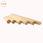 Ahşap Sehpa Masa Puf Tabure Tv Ünitesi Ayağı Ayakları M8 Civatalı 25 cm + Bağlantı Aparatlı 4'lü Set - 9
